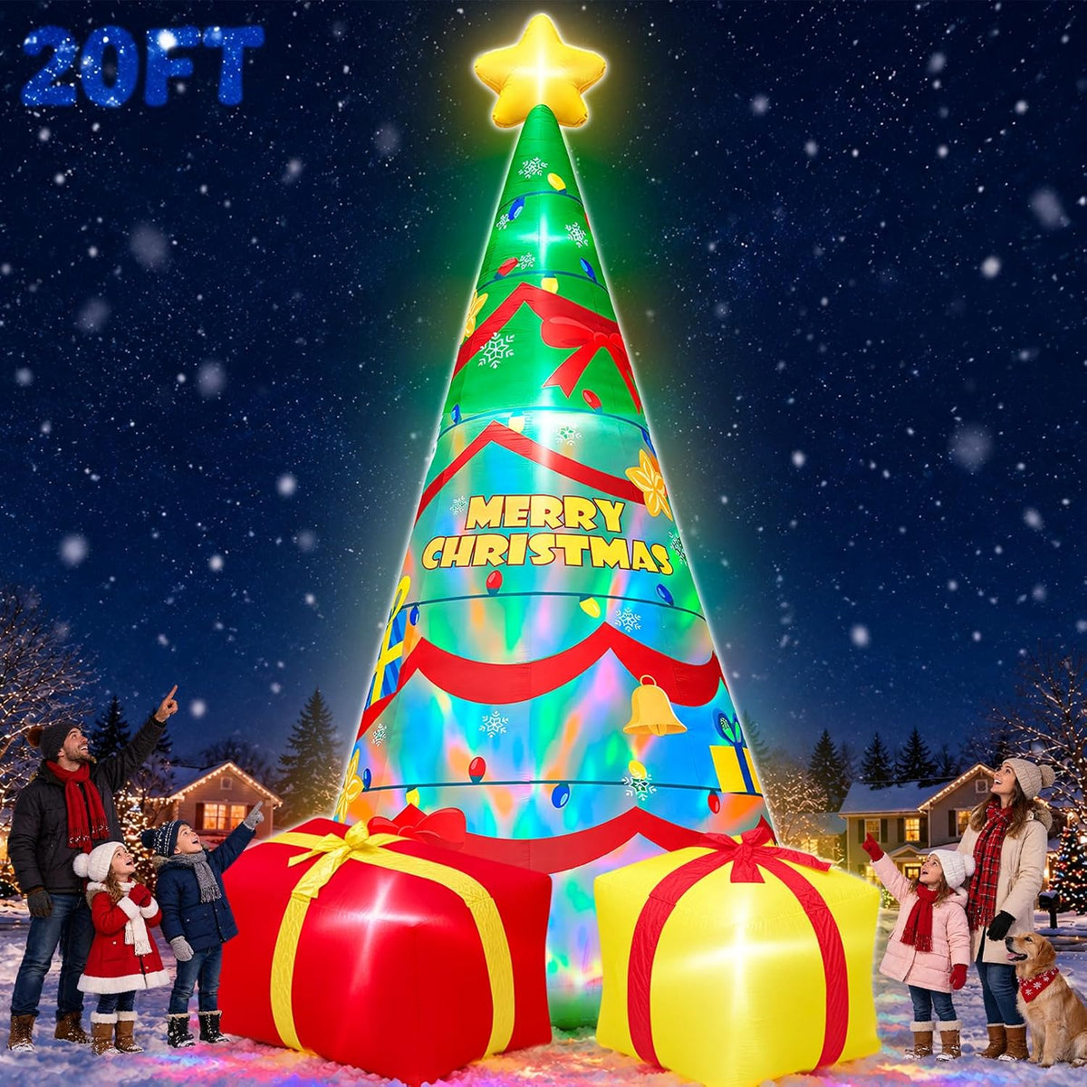 20 ft Giant Christmas Tree Inflatable
